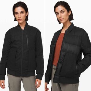 Lululemon Roam Far Reversible Wool Bomber